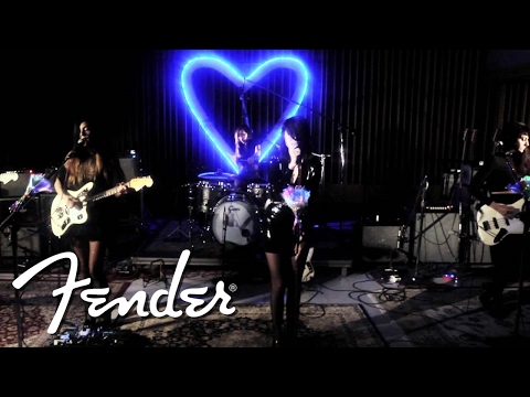 Dum Dum Girls Perform 'Coming Down' in Fender Studio Session | Fender