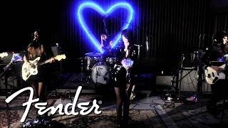Dum Dum Girls Perform &#39;Coming Down&#39; in Fender Studio Session | Fender