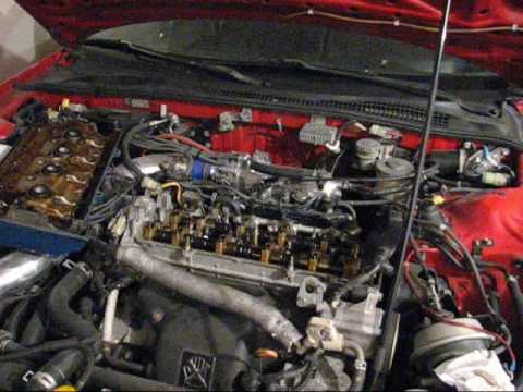 How to do a valve adjustment on a honda prelude #4