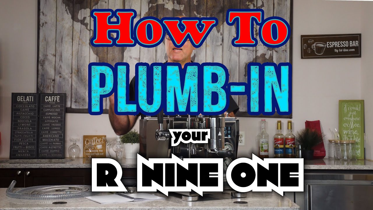 How to: Plumb-In the Rocket R Nine One Dual Boiler Espresso Machine