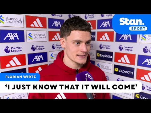 Florian Wirtz reacts to his FIRST Liverpool goal 😅 'I was confident that I would score one day!'