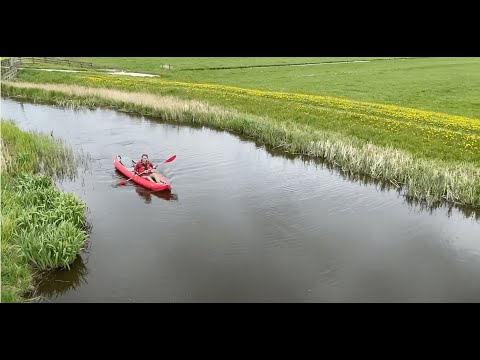 Kajakken in Friesland