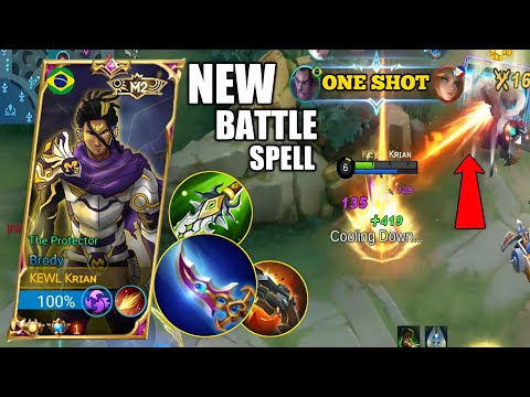 HOW TO ONE SHOT ENEMIES!? TRY THIS NEW BRODY SPELL!!😱 (DAMAGE HACK) | BRODY BEST BUILD | MLBB