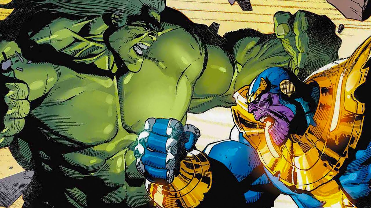 Hulk DOMINATES Thanos