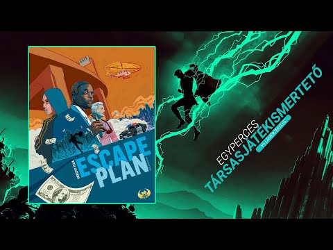 #335. Escape Plan | Egyperces társasjátékismertető - Game-Obscura