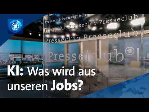 Presseclub live: Die KI-Revolution - was wird aus unseren Jobs?