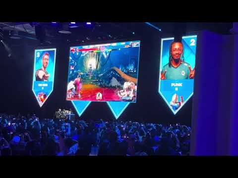 EVO 2024 Street Fighter 6: Punk vs. Big Bird live crowd reaction