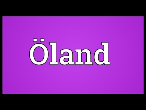 Öland Meaning