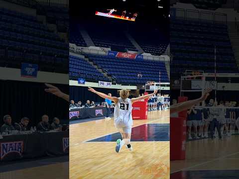 The Dreaded Net-Tape Ace 😬🏐 | Libero Serve at NAIA Nationals
