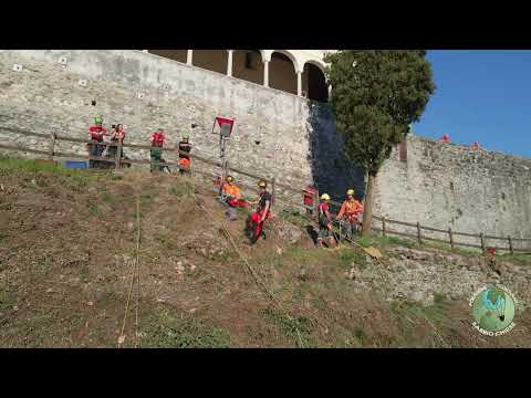 Pulizia versanti Rocca di Sabbio Chiese (2^ parte)