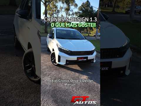 O que eu mais gostei no Fiat Cronos Drive S-Design 1.3 Manual! #shorts