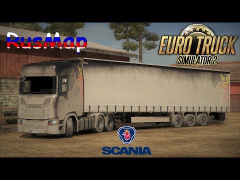Dirty Scania S 450 in Russland von Smolensk nach Tver 16t Kartoffeln ETS2 #8