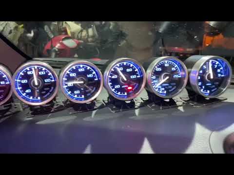 Defi Advance A1 Link System Auto Gauge ZD+6 gauges Volt Water Temp Oil Temp Oil Press
