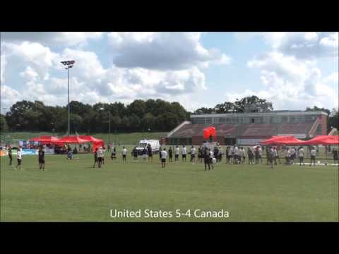 2016 WJUC U20O USA vs Canada