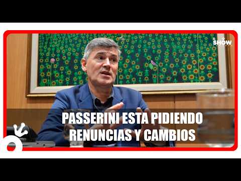 Passerini pidió renuncias en la subsecretarias de movilidad y tránsito