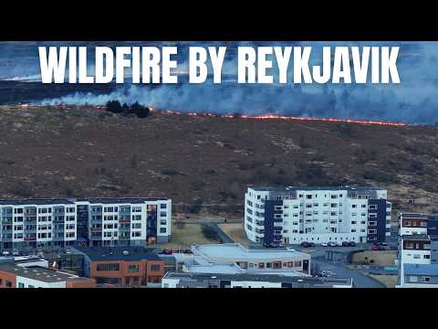 Unprecedented Winter Wildfire by the City of Reykjavik