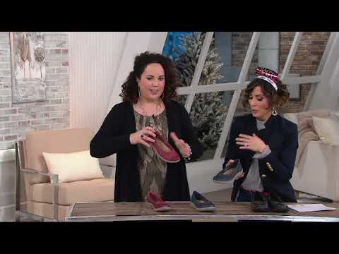 Earth Origins Perforated Slip-On Flats - Lexi on QVC