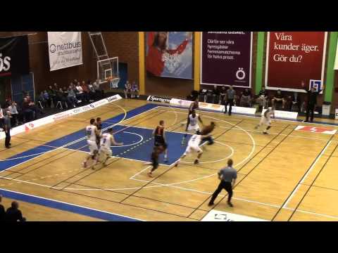 Brandon Peterson - Jamtland vs Boras - 22 points, 14 rebounds