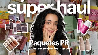 SÚPER HAUL *CABELLO & SKINCARE* 📦 Unboxing de lo que me envían las marcas 💖