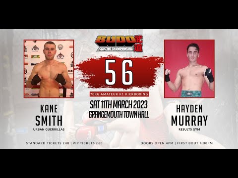 Fight 14 - Kane Smith v Hayden Murray