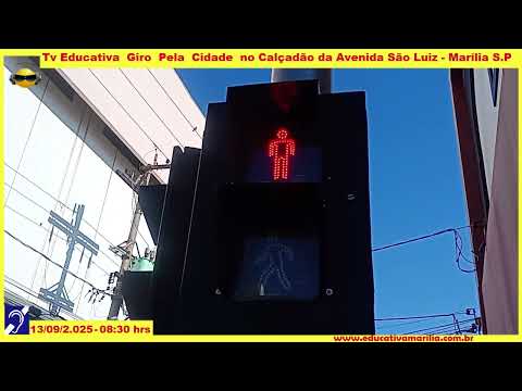 Tv Educativa Giro pela Cidade Avenida São Luiz de Marília S.P