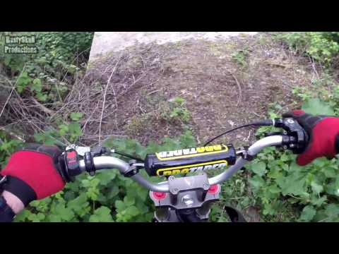 Demon X 110 PitBike Test Ride - RustySkull Productions