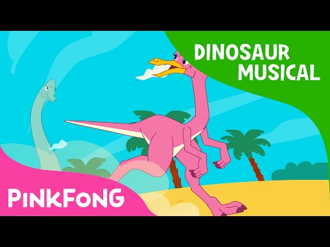 The Great Dino Race | Dinosaur Musical | Pinkfong Songs for Children