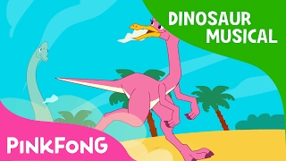 The Great Dino Race | Dinosaur Musical | Pinkfong Songs for Children