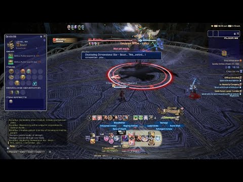 Eureka Orthos Floor 99 Boss + Floor 100 - Excalibur - BRD SOLO