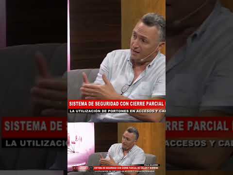 Cierre de Calles y Barrios para mayor Seguridad en Villa Allende #seguridad #portones #sierraschicas