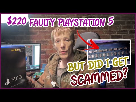 I Paid $220/£170 For A PS5 Digital From Facebook With "DROP DAMAGE"... And I Think I Got SCAMMED!