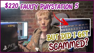 I Paid $220/£170 For A PS5 Digital From Facebook With "DROP DAMAGE"... And I Think I Got SCAMMED!