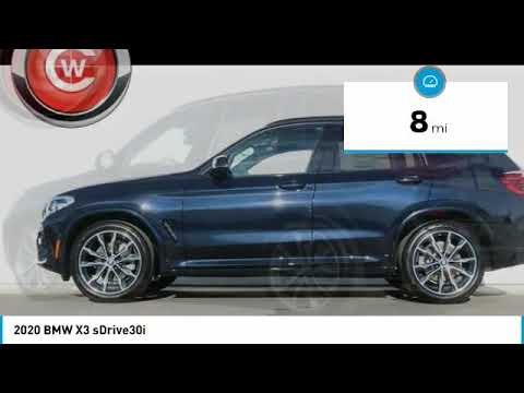 2020 BMW X3 sDrive30i FOR SALE in San Luis Obispo, CA B20191