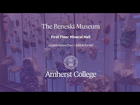 First Floor Mineral Hall: Gold & Pyrite