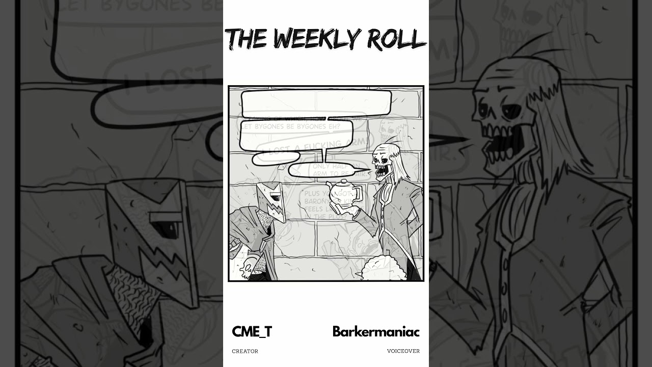 Teaaaaaa #comics #theweeklyroll #barkermaniac #dnd #dungeonsanddragons #bbeg #lord
