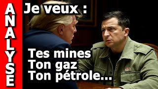 TRUMP s’accapare les minerais ! L’UE va encore se faire entuber sur l’Ukraine…