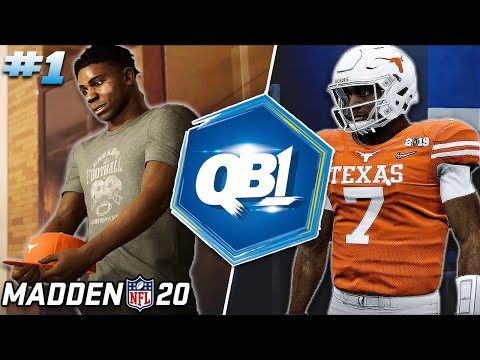 Madden 20 Face of the Franchise | Texas Longhorns QB1 Career Mode Creation