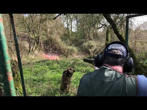Clay shooting at Wallers Ash Gun Club 2019-2020.