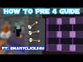 How to pre 4 w/ clicks | Hypixel Skyblock Guide