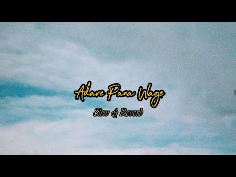 Adare Pana Wage Slow and Reverb (Rukshi)