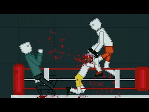 Awesome Wrestling Battle in People Playground