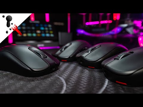 Ultimate Zowie Mouse Shape and Size Guide | feat. FK2, ZA13 and S2 DW