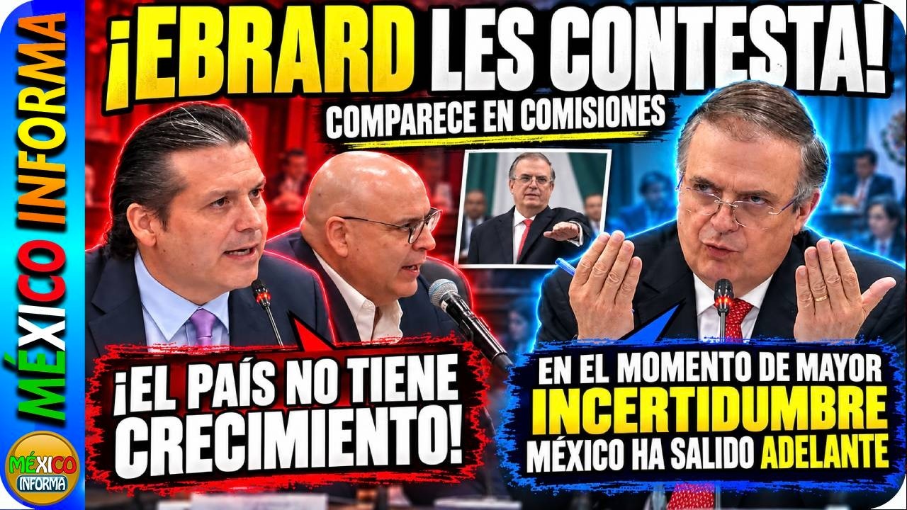 COMPARECE EBRARD EN COMISIONES. ASÍ LES CONTESTÓ A LOS DIPUTADOS DEL MCPRIAN.  MIRA LO QUE PASÓ.