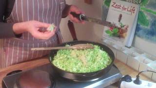 Cancer Fighting Foods: Gingery Brussel Sprouts; Anti-Cancer Nutrition