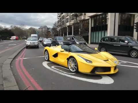 Ferrari Laferrari Aperta in London!