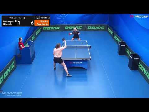 18:30 Katarzyna Gierach  1 - 3 Paulina Stachecka 23.03.2023 | TT Pro.Cup Women Star.