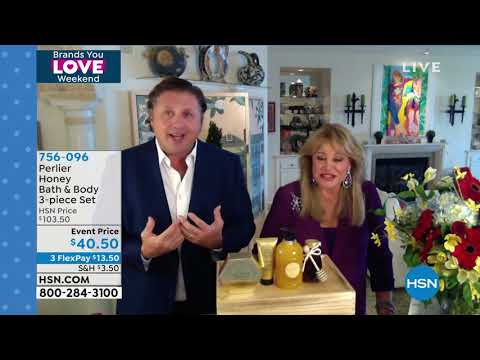 Perlier Honey Bath   Body 3piece Set