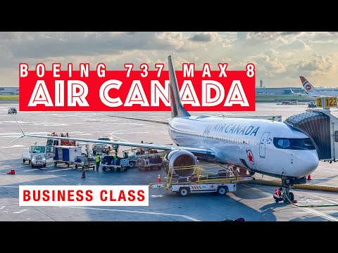 REVIEW | Air Canada Business Class | Boeing 737 MAX 8 | YYZ-YYC