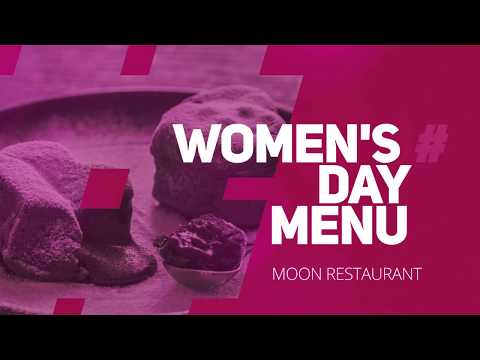 Hashtag Modern Women's Day Menu