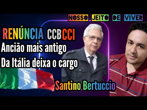 ANCIÃO mais antigo da (igreja CCB CCI) RENUNCIA o cargo.
